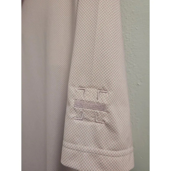 FootJoy FJ Mens Light Purple Sqaure Pattern Short Sleeve Polo Shirt Size XL - Picture 11 of 13